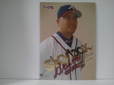 2004 Skybox Autographics Chipper Jones #31 HOF