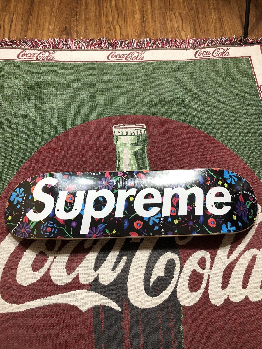 Supreme - 【新品】Airbrushed Floral Skateboard Black Supreme Airbrushed Floral Skateboard (SS19) - $49