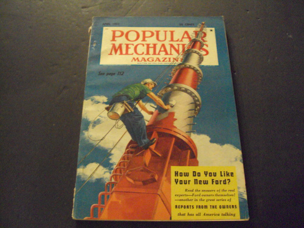 Popular Mechanics Apr 1951 Helicopter Cowboys, Arbors and Trellises ID:51146