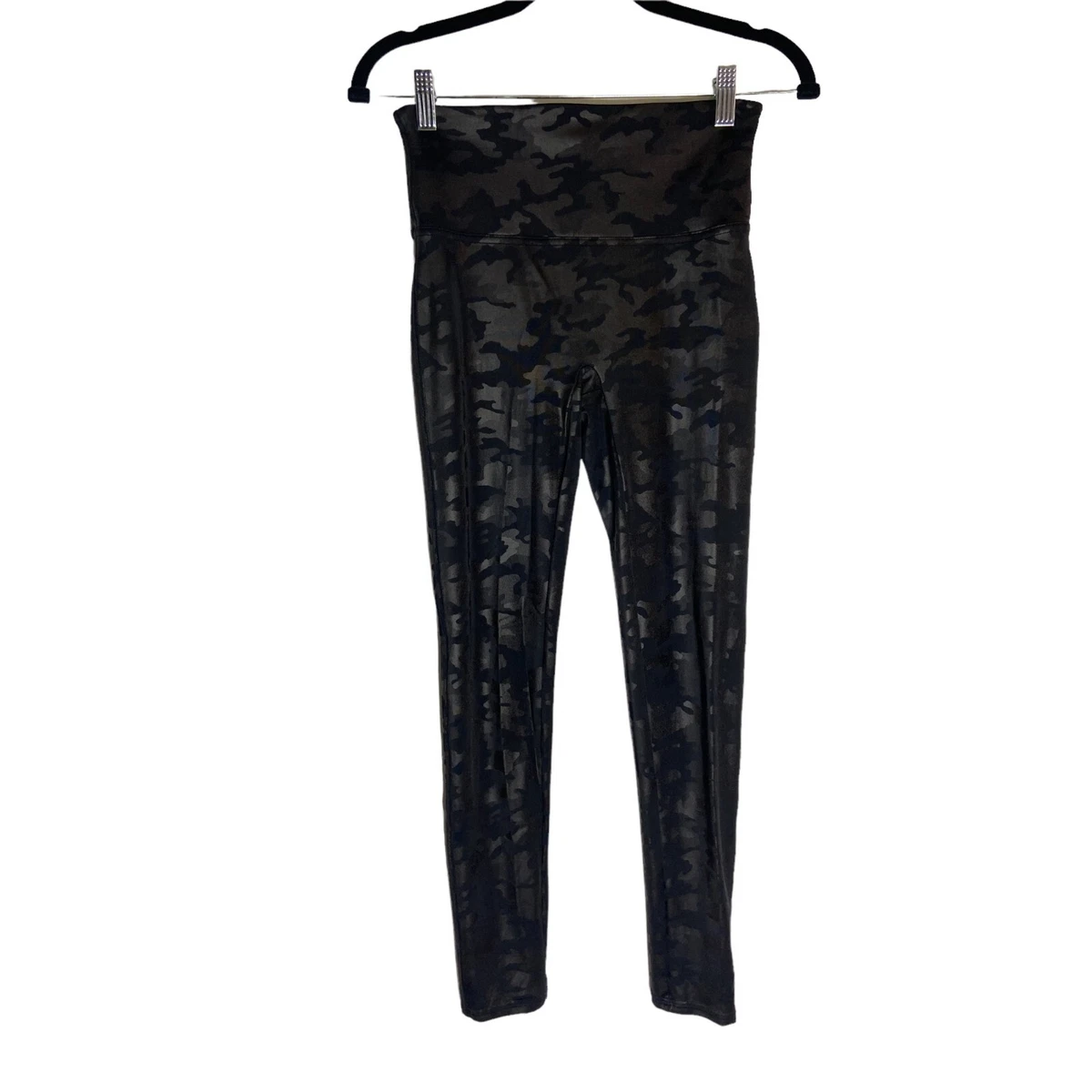 Spanx camo shop leggings faux leather