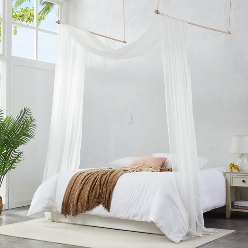WARM HOME DESIGNS Beautiful Bed Canopy Curtain Fabric - Picture 6 of 48