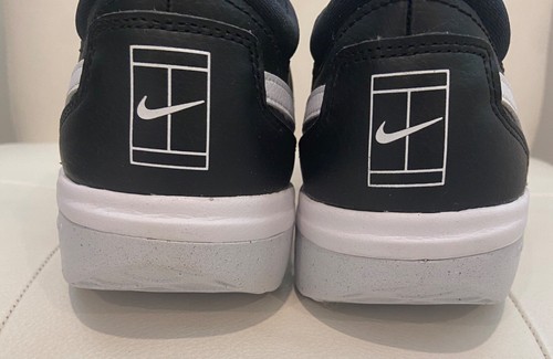 NEW Nike Zoom Court Lite 3 Men's Athletic Tennis Shoes Black/White Size 9 - Picture 6 of 12