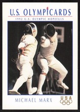 1992 Impel Olympicards 1992 U.S. Olympic Hopefuls Michael Marx #43