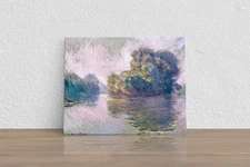Claude Monet "The Islets at Port-Villez" Canvas Print Wall Art Home Decor