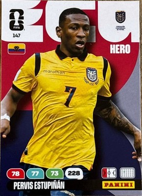 Panini FIFA ADRENALYN XL Club World Cup 2026 NR147 Pervis Estupinan HERO Ecuador