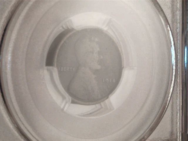 1914 D Lincoln Cent PCGS Genuine G-Details KEY DATE IN SERIES - Image 4 of 4