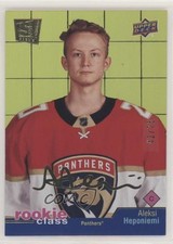 2020 Upper Deck Extended Series Rookie Class SE Gold 42/75 Aleksi Heponiemi 8tn