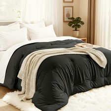 Comforters King Size, All Season Quilted Bed Comforter, Ultra-Soft Down Alter...
