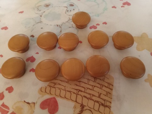 Juego de 11 perillas de madera - Imagen 2 de 7