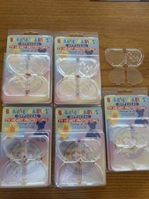 50 Beanie Babies Tag Protectors TY Authentic Heart Shaped 5 Packs Of 10 Official