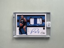 2022 Panini One And One Rookie Patch Autograph Red Paolo Banchero /25 RC RPA