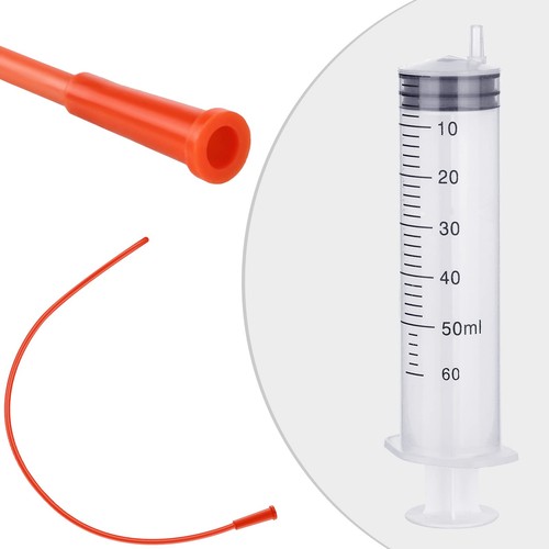 10 Pack Puppy Kitten Feeding Tube Kit Include 5 Pack 8 FR Red Rubber Puppy Fe... - Picture 2 of 7