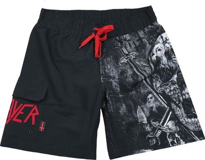 Slayer Swim Shorts South of Heaven Board Surf Shorts Swim Trunks New