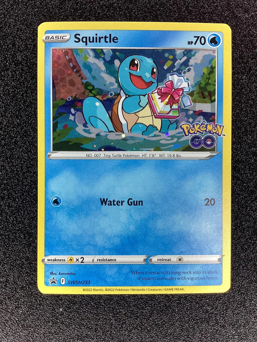 Squirtle Promo SWSH: Sword & Shield Promo Cards SWSH233 NM