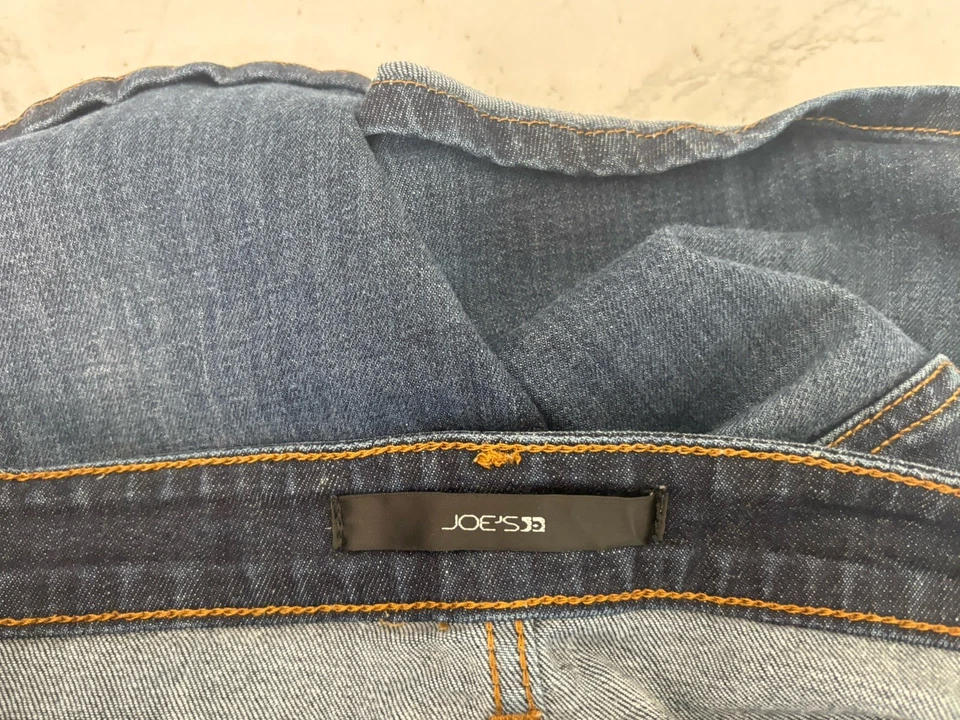 Pantalones Cortos Vaqueros Joe's Jeans Mujer Talla 27 Azul Oscuro Jean Elastizados Bermudas E Foto 4 de 4