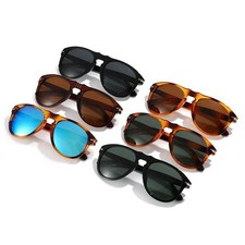 New Vintage Classic Celebrity Sunglases Aviation Steve Mcqueen Style Polarized
