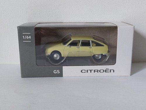 Norev 3 Pulgadas 1/64. Citroën Gs 1970 Amarillo. Nuevo En Caja. - Imagen 7 de 7