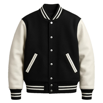 Custom Wool Varsity Jacket Letterman Bomber Jacket Classic College Style Unisex