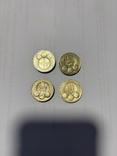 Capital Cities £1 One Pound x 4 coins Edinburgh Cardiff London Belfast Full Set