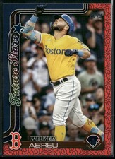 2025 Topps Series 2 Wilyer Abreu Boston Red Sox #367 Team Color