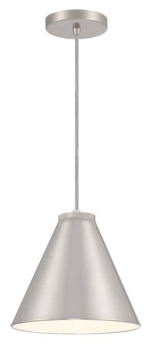 Minka Lavery 6201 Vantage 10"W Mini Pendant - Nickel - Picture 5 of 11