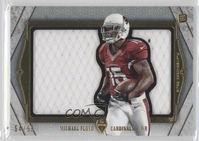 2012 Topps Supreme Rookie Die-Cut Relic 54/55 Michael Floyd #SRDC-MF RC 0a6