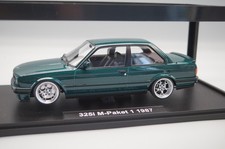 1/18 KK-Scale BMW 325i M-Paket 1 1987 GREEN KKDC180744 UMBAU SONDERFELGEN -DK523