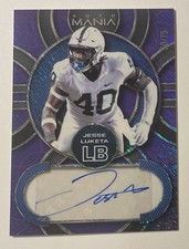 2022 Wild Card Auto Mania Rookie Signatures #AM-C9 Jesse Luketa Rc Autograph /75. rookie card picture