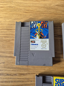 Lot de 5 Jeu nintendo NES - Cartouche seule - Pal - Mario Paperboy Duck Faxanadu