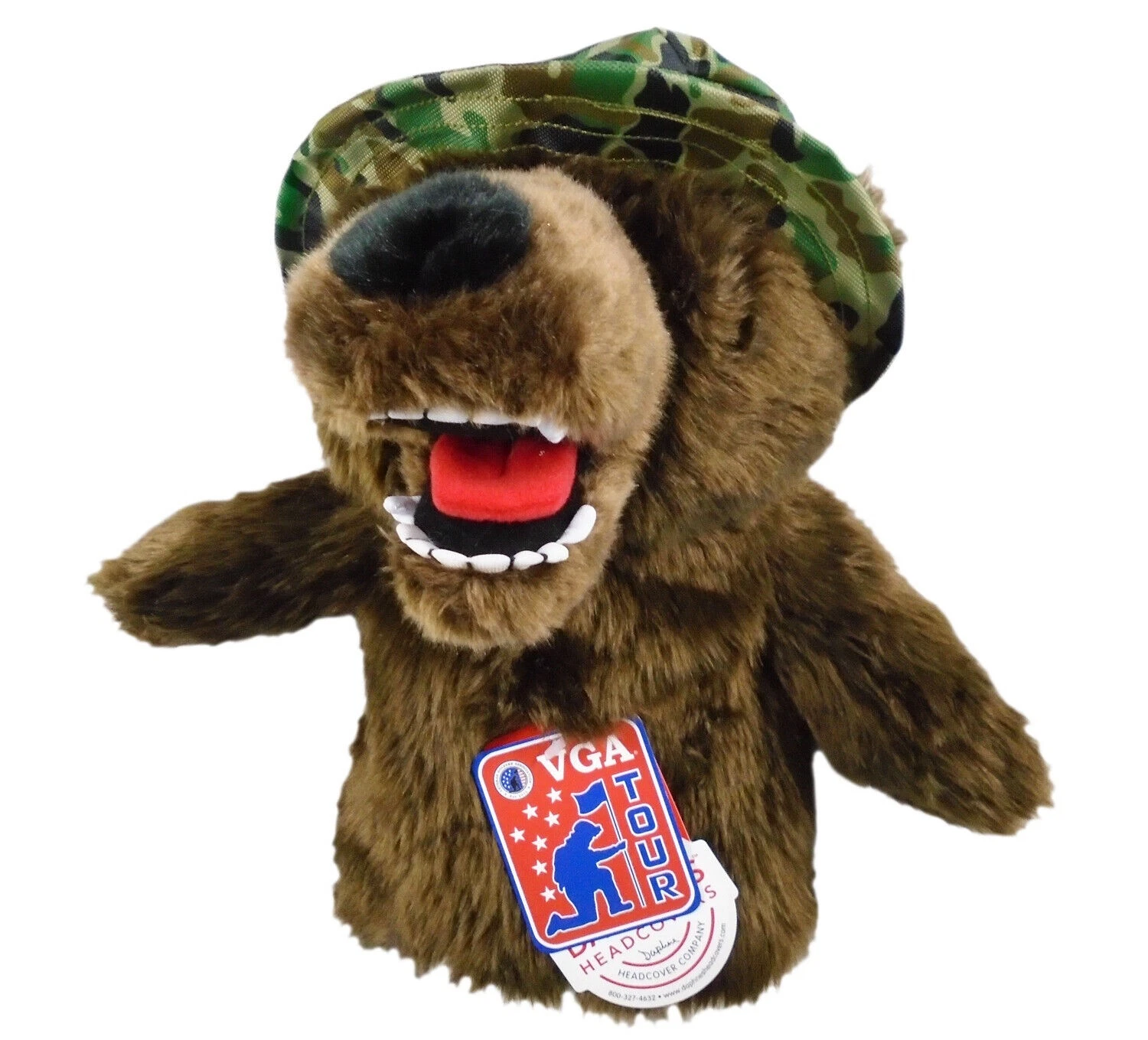 Daphne's Military Bear Driver Headcover - Thumbnail 3