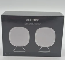 Ecobee Smart Sensor 2 Pack - Comfort, Security, Energy Savings - Smart Home -New
