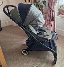 Bugaboo Butterfly Compact Folding Single Pushchair Green/Black Hood & Basket