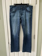 AG Adriano Goldschmied Jeans Mens 34x31 Medium Wash The Protege Straight Whisker