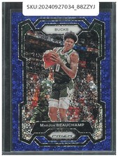 2023 Panini Prizm MarJon Beauchamp /150 Base Prizms Fast Break Blue #259