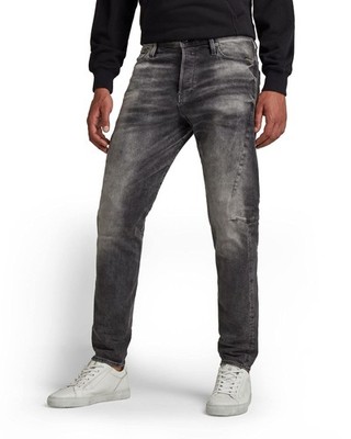 G-Star, Herren, Jeans, Scutar 3D Slim Tapered, Elto black stretch denim, W31 L34