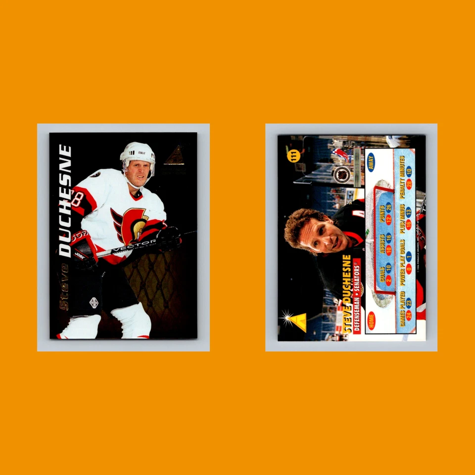 Steve Duchesne #111 1995 Zenith Ottawa Senators Hockey Card NHL NM - Image 3 of 3