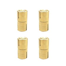 4Pcs Brass Cabinet Hidden Barrel Hinge Invisible Hinge Concealed Worktop 18mm g