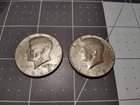 1968 & 1969 D 40% Silver Kennedy Halve Dollars - Coins