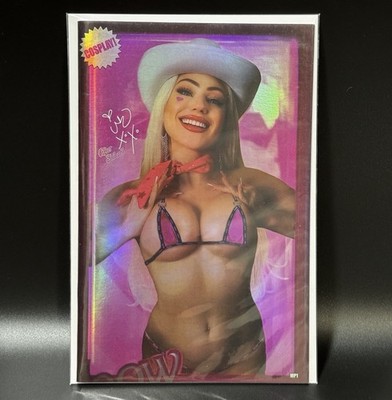 Miss Meow #6 Rachie Bikini Barbie FacesbyRachie Shikarii - SIGNED w/COA - FOIL