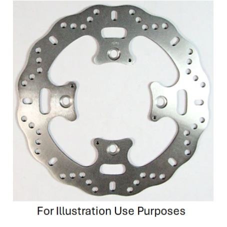 EBC Solid Cont Brake Disc RLHS for Triumph Tiger 800 XRx ABS to VIN 855531 15-18