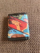 POKEMON Kanto Starters Trifold Nylon Canvas Wallet