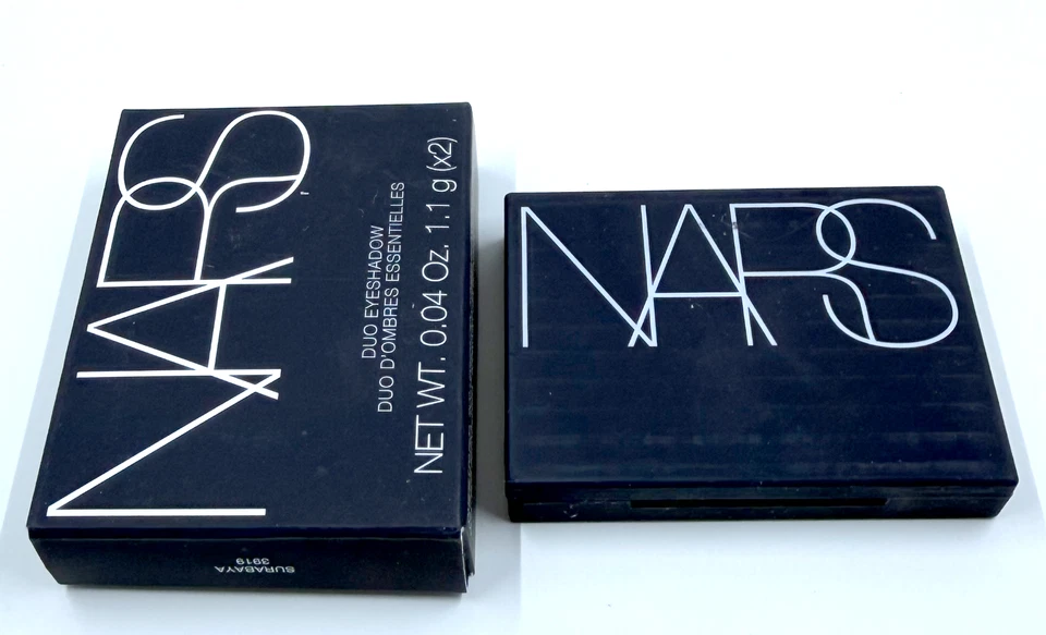 NARS Duo Eye Shadow Eyeshadow Palette SURABAYA Brown Sugar/Chestnut 3919 NIB - Image 3 of 3
