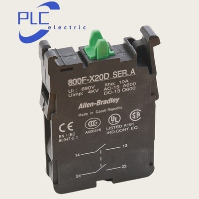   1PCS NEW 800F-X20D 22mm 2 N.O 800FPB Contact   Free Logistics #zb