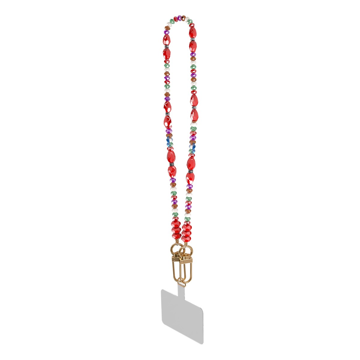 Bracelet Smartphone Rouge Perles Amovibles Anti-Chute et Amovible BigBen