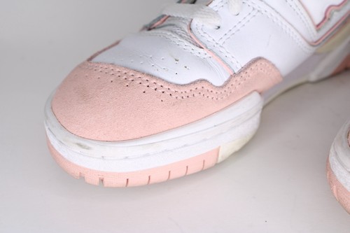 New Balance 550 Little Kid White Pink Haze Basketball Größe 4 Jugend Mädchen - Bild 6 von 17