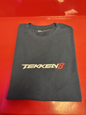 Uniqlo Tekken 8 Short Sleeve Blue T-Shirt Size XL / NWOT