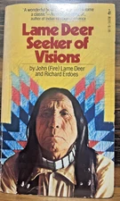 LAME DEER Seeker of Visions Richard Erdoes 1976 Pocket Books 1st PB CLASSIC VG