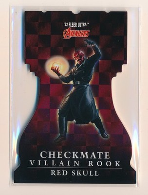 2022 FLEER ULTRA AVENGERS CHECKMATES #CP25 RED SKULL SP
