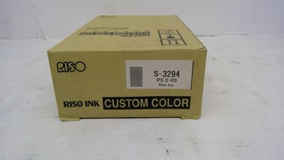 Genuine Riso PS 2-03 Charcoal Toner Cartridge S-3294 S3294