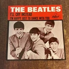 Beatles 'I'll Cry Instead' US Capitol  7" Vinyl 45 + Picture Sleeve - VG+/VG+